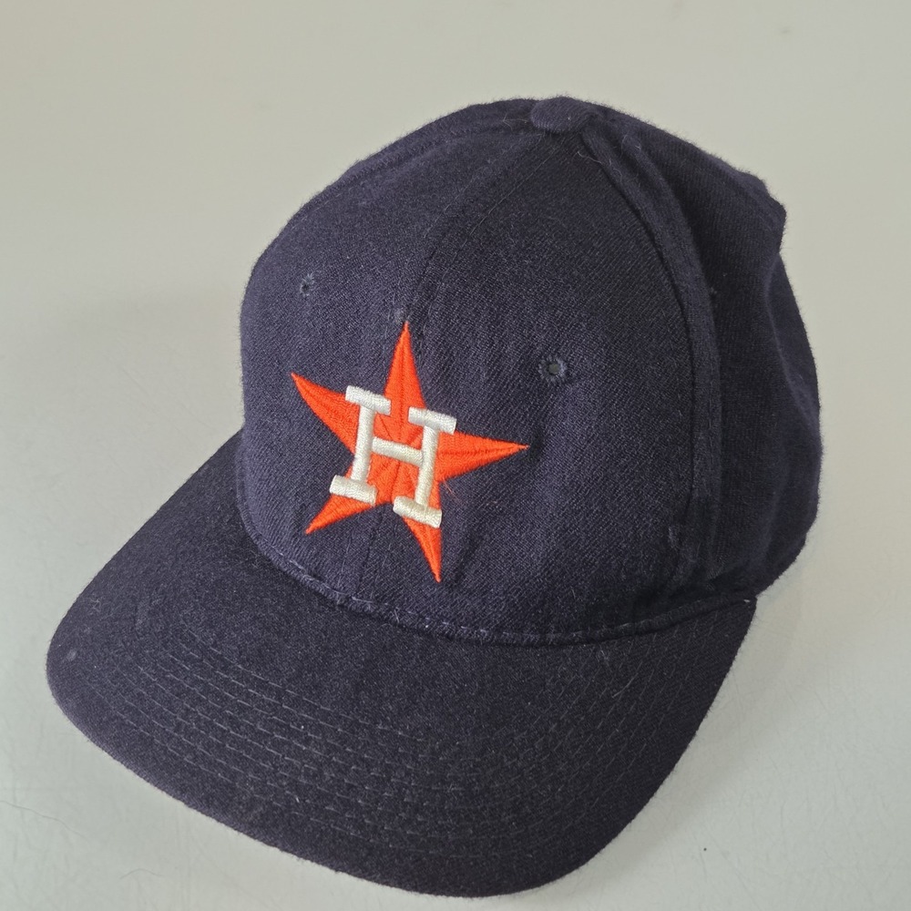 Sports Specialties Houston Astros Wool Hat MLB Baseball Cap Fitted 6 3/4 Vintage